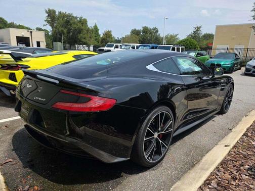 Black 2014 Aston Martin Vanquish Coupe 2D