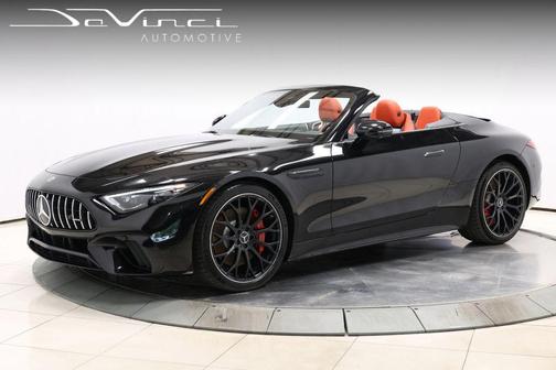 Obsidian Black Metallic 2022 Mercedes-Benz AMG SL 55 Base