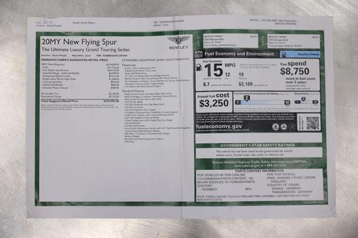 2020 Bentley Flying Spur W12