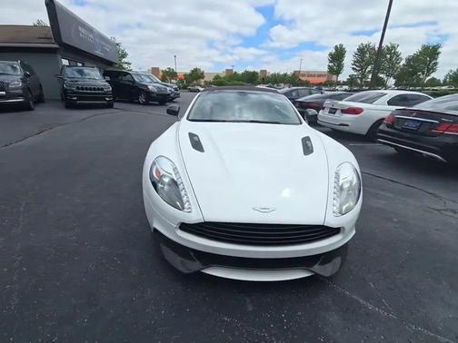 White 2015 Aston Martin Vanquish Volante
