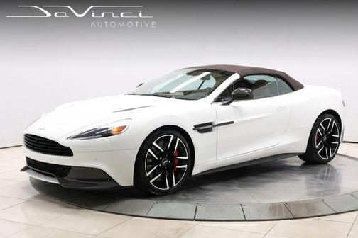 White 2015 Aston Martin Vanquish Volante