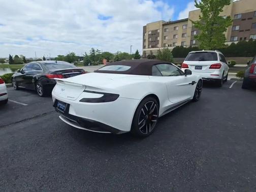 White 2015 Aston Martin Vanquish Volante
