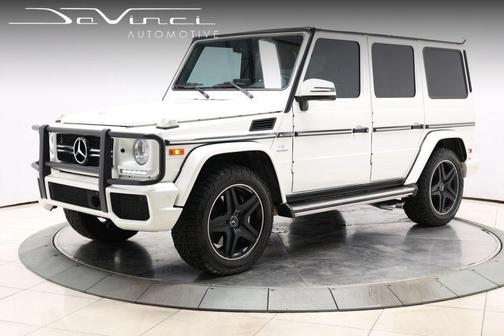 designo Mystic White 2017 Mercedes-Benz AMG G 63 4MATIC
