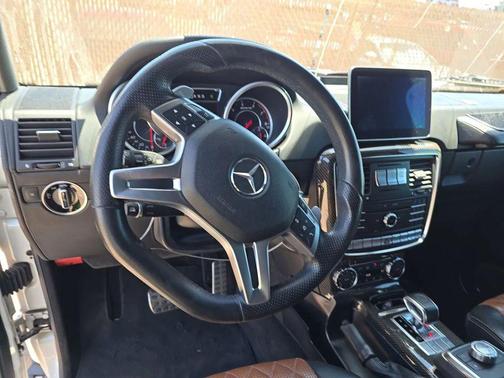 designo Mystic White 2017 Mercedes-Benz AMG G 63 4MATIC