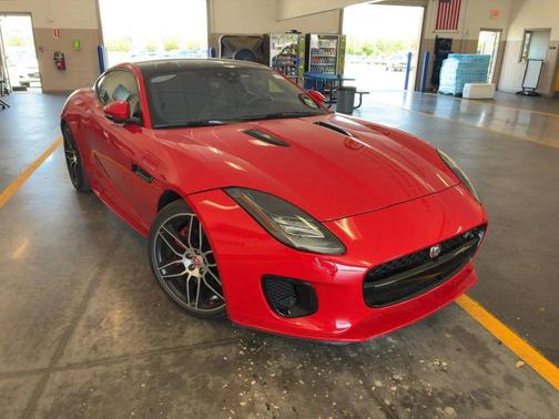 Red 2020 Jaguar F-TYPE P300 Checkered Flag Limited Edition Coupe 2D