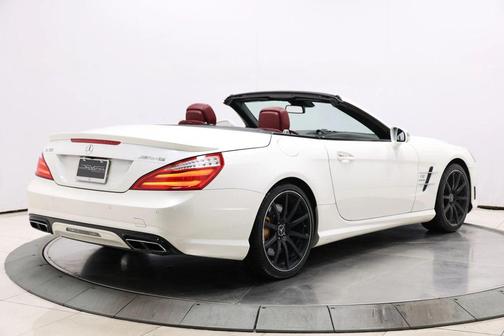 Diamond White 2013 Mercedes-Benz SL-Class SL 65 AMG Roadster 2D