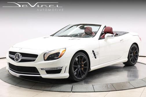 Diamond White 2013 Mercedes-Benz SL-Class SL 65 AMG Roadster 2D