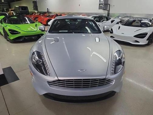 Lightning Silver 2014 Aston Martin DB9 Coupe 2D