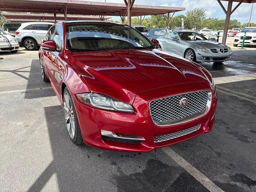 Red 2016 Jaguar XJ XJL Portfolio