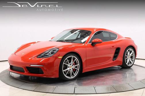 Guards Red 2017 Porsche 718 Cayman S