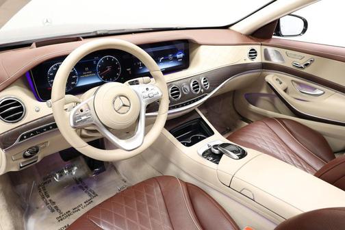 Cavansite Blue Metallic 2018 Mercedes-Benz S-Class 4MATIC