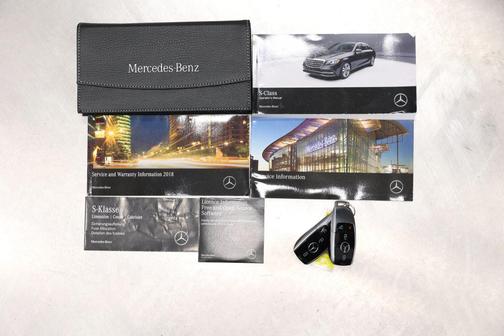 Cavansite Blue Metallic 2018 Mercedes-Benz S-Class 4MATIC