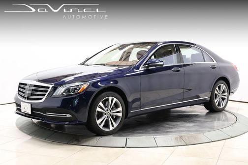 Cavansite Blue Metallic 2018 Mercedes-Benz S-Class 4MATIC
