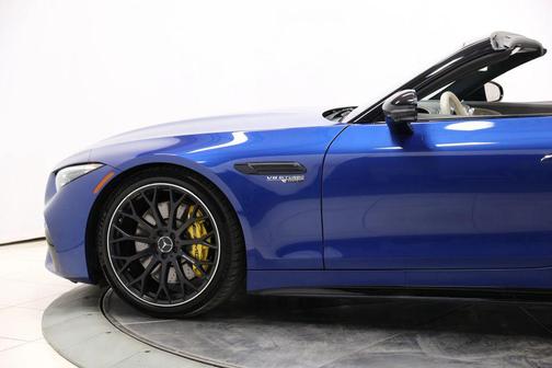 Starling Blue Metallic 2022 Mercedes-Benz AMG SL 63 Base