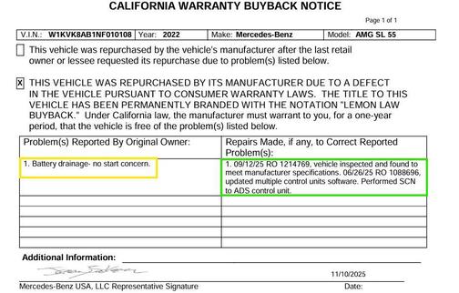 2022 Mercedes-Benz AMG SL 55 Base