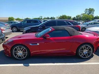 Red 2016 Jaguar F-TYPE R