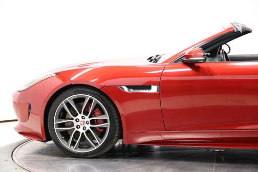 Red 2016 Jaguar F-TYPE R