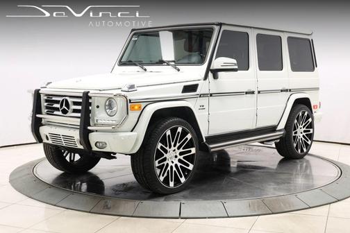 Arctic White 2013 Mercedes-Benz G-Class 4MATIC