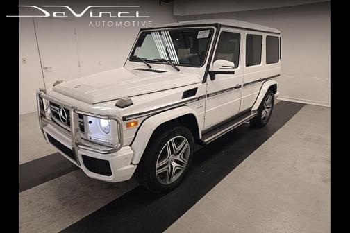 Polar White 2016 Mercedes-Benz AMG G 63 4MATIC