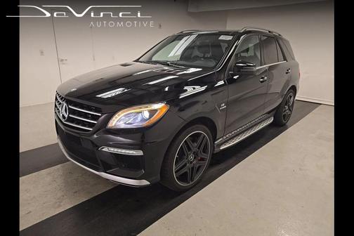 Black 2015 Mercedes-Benz M-Class 4MATIC