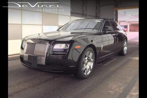 Black 2012 Rolls-Royce Ghost Extended Sedan 4D