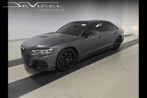 Daytona Gray Pearl Effect 2023 Audi S8 Sedan 4D