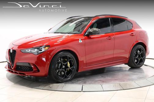 Rosso Etna 2024 Alfa Romeo Stelvio Ti