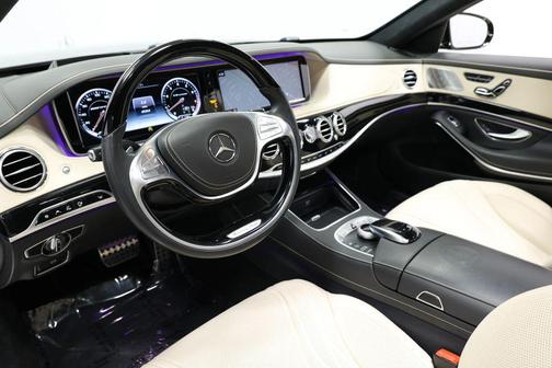 Black 2015 Mercedes-Benz S-Class 4MATIC
