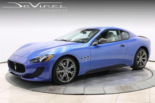 Blue 2013 Maserati GranTurismo Sport