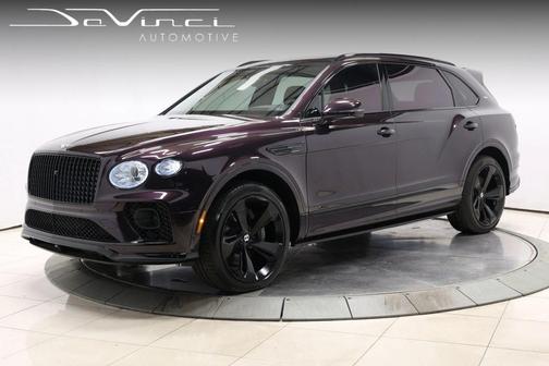 Damson Metallic 2023 Bentley Bentayga Azure V8 Sport Utility 4D
