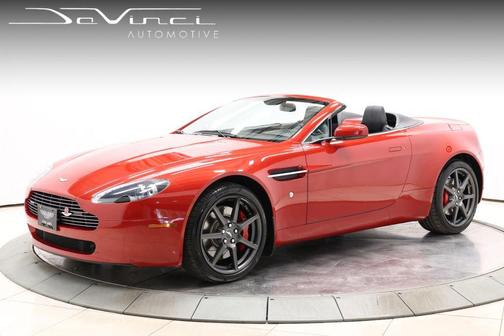 Red 2008 Aston Martin V8 Vantage Base