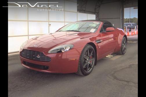 Red 2008 Aston Martin V8 Vantage Base