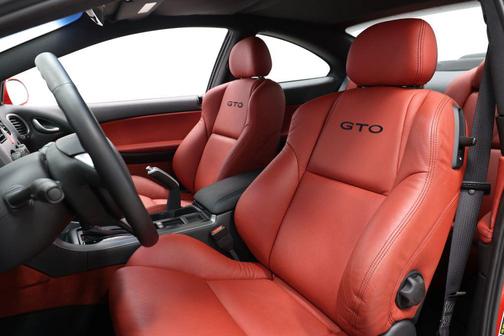 Torrid Red 2005 Pontiac GTO Coupe 2D
