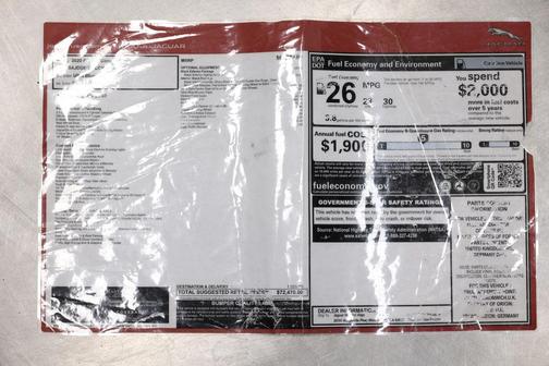 Blue 2020 Jaguar F-TYPE P300 RWD Automatic