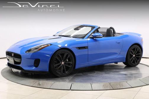 Blue 2020 Jaguar F-TYPE P300 RWD Automatic