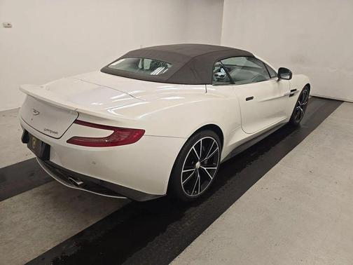 White 2014 Aston Martin Vanquish Volante