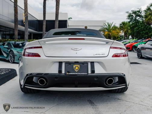 White 2014 Aston Martin Vanquish Volante