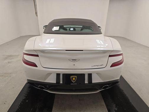 White 2014 Aston Martin Vanquish Volante