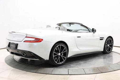 White 2014 Aston Martin Vanquish Volante