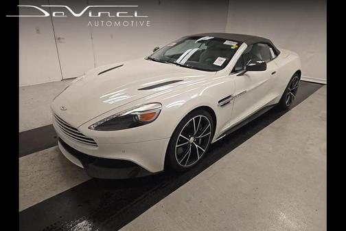 White 2014 Aston Martin Vanquish Volante