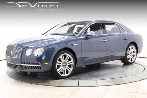 Blue 2016 Bentley Flying Spur W12