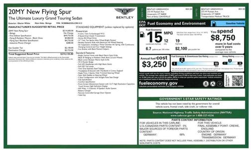 2020 Bentley Flying Spur W12