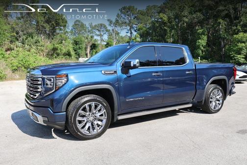 Pacific Blue Metallic 2023 GMC Sierra 1500 Denali