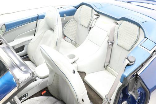 Blue 2014 Aston Martin Vanquish Volante