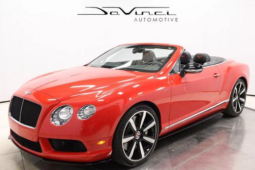 Red 2014 Bentley Continental GT V8 S