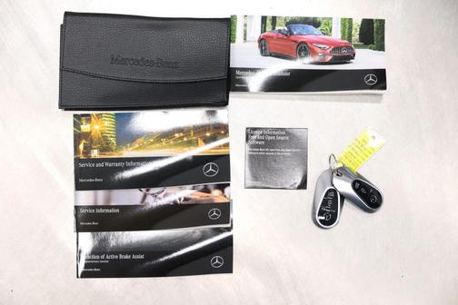 Starling Blue Metallic 2022 Mercedes-Benz AMG SL 55 Base