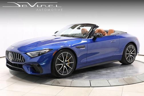 Starling Blue Metallic 2022 Mercedes-Benz AMG SL 55 Base