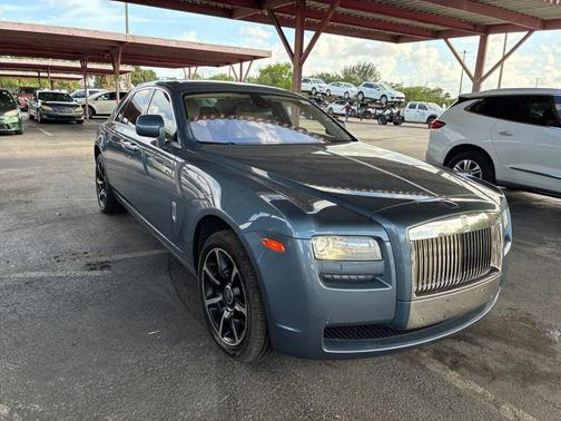 Blue 2011 Rolls-Royce Ghost Sedan 4D