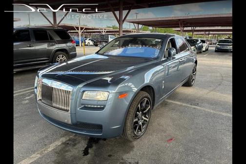 Blue 2011 Rolls-Royce Ghost Sedan 4D