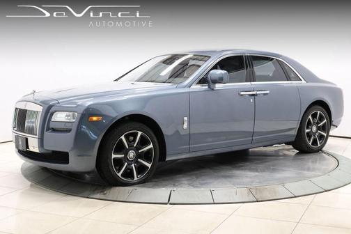 Blue 2011 Rolls-Royce Ghost Sedan 4D